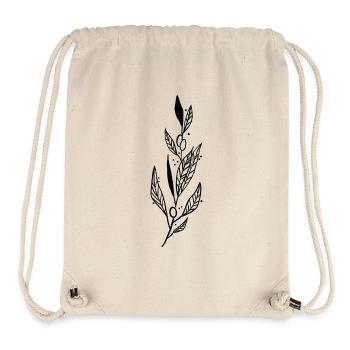 Olive Branch - Stanley/Stella Recycled Gym Bag - natural - Front