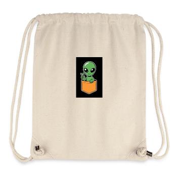 Alien - Stanley/Stella Recycled Gym Bag - natural - Front