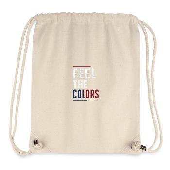 Ressentir les couleurs | Culture de la rue - Sac à cordon recyclé Stanley/Stella - blanc naturel - Devant