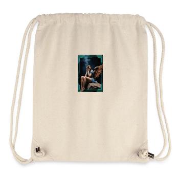 Headphone-Angel - Stanley/Stella recycelter Gym Bag - Naturweiß - Vorne