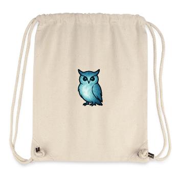 Soul Animal and Guardian Being: Owl - Stanley/Stella Recycled Gym Bag - natural - Front