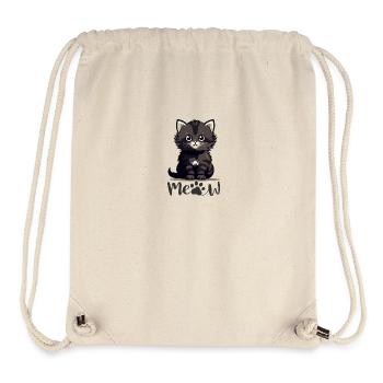 Baby Cat - Stanley/Stella Recycled Gym Bag - natural - Front