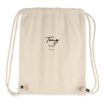 Tanz vor allem aus der Reihe - Stanley/Stella recycelter Gym Bag - Naturweiß - Vorne