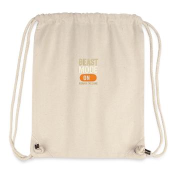 Gym Mode On Shirt - Stanley/Stella recycelter Gym Bag - Naturweiß - Vorne