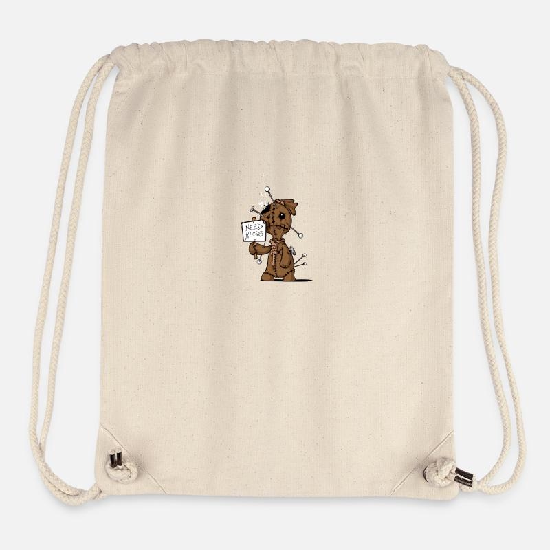 NeedHugs - Stanley/Stella recycelter Gym Bag - Naturweiß