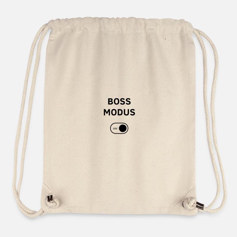 Chef Modus An - Stanley/Stella recycelter Gym Bag - Naturweiß