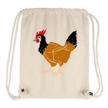 hen - Stanley/Stella Recycled Gym Bag - natural - Front