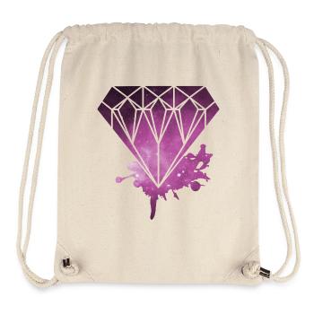 Diamond Galaxy Space Style Fashion Glitter Unique - Stanley/Stella Recycled Gym Bag - natural - Front