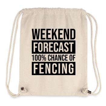 Fencing - Stanley/Stella Recycled Gym Bag - natural - Front