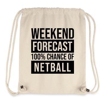Netzball - Stanley/Stella recycelter Gym Bag - Naturweiß - Vorne