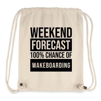 Wakeboard - Stanley/Stella recycelter Gym Bag - Naturweiß - Vorne