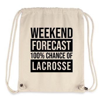 Lacrosse - Stanley/Stella Recycled Gym Bag - natural - Front