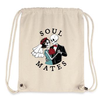 Soul Mates - Stanley/Stella Recycled Gym Bag - natural - Front