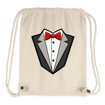 Costume de soirée formel pour homme - Sac à cordon recyclé Stanley/Stella - blanc naturel - Devant