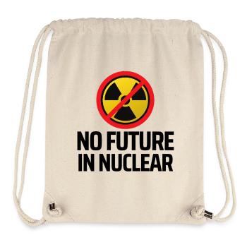 Keine Atomkraft - Stanley/Stella recycelter Gym Bag - Naturweiß - Vorne