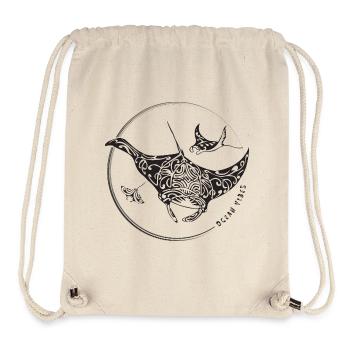 Ray - Desire for the sea, gift, vacation, diving - Stanley/Stella Recycled Gym Bag - natural - Front