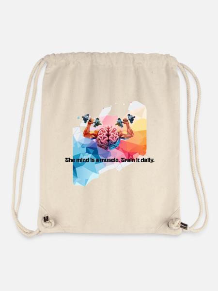 Motivation - Stanley/Stella recycelter Gym Bag - Naturweiß