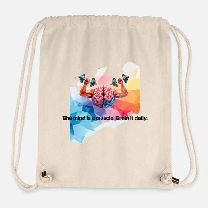 Motivation - Stanley/Stella recycelter Gym Bag - Naturweiß