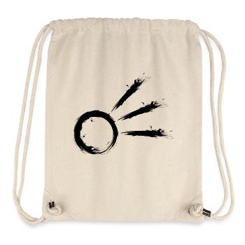 Comet symbol tail star astrology astronomy - Stanley/Stella Recycled Gym Bag - natural - Front