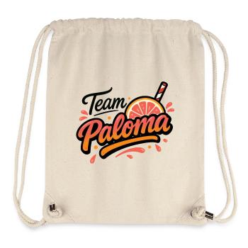 Team Paloma - Sac à cordon recyclé Stanley/Stella - blanc naturel - Devant
