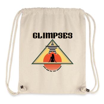 Glimpses vintage sunset design var.2 - Stanley/Stella Recycled Gym Bag - natural - Front