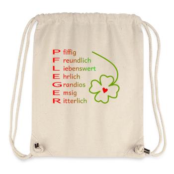 Pfleger - Stanley/Stella recycelter Gym Bag - Naturweiß - Vorne