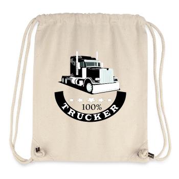 Camionneur, maille de 100%, une chemise de maille - Sac à cordon recyclé Stanley/Stella - blanc naturel - Devant