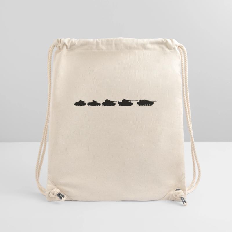 Deutsche Panzer Evolution Leopard 2 Tiger Panzer2 Stanley/Stella recycelter Gym Bag