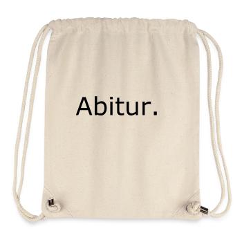 Abitur - Stanley/Stella recycelter Gym Bag - Naturweiß - Vorne
