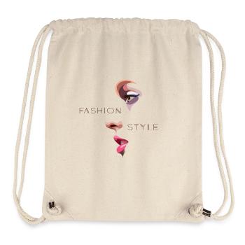 fashion girl - Stanley/Stella Recycled Gym Bag - natural - Front