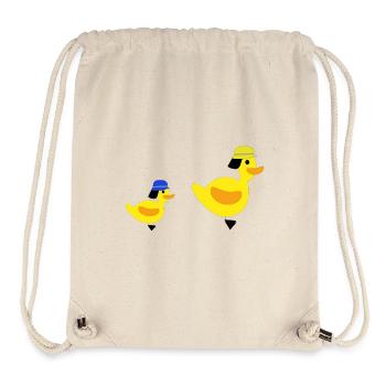 Fire Brigade Ducks - Jack - Stanley/Stella Recycled Gym Bag - natural - Front