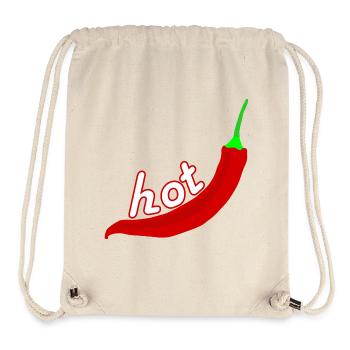 Chilli Chili Chilli Gift Gift Idea Hot - Stanley/Stella Recycled Gym Bag - natural - Front
