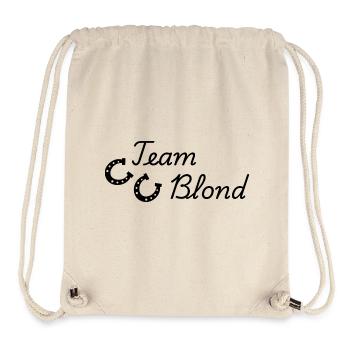 Team Blonde - Stanley/Stella recycelter Gym Bag - Naturweiß - Vorne
