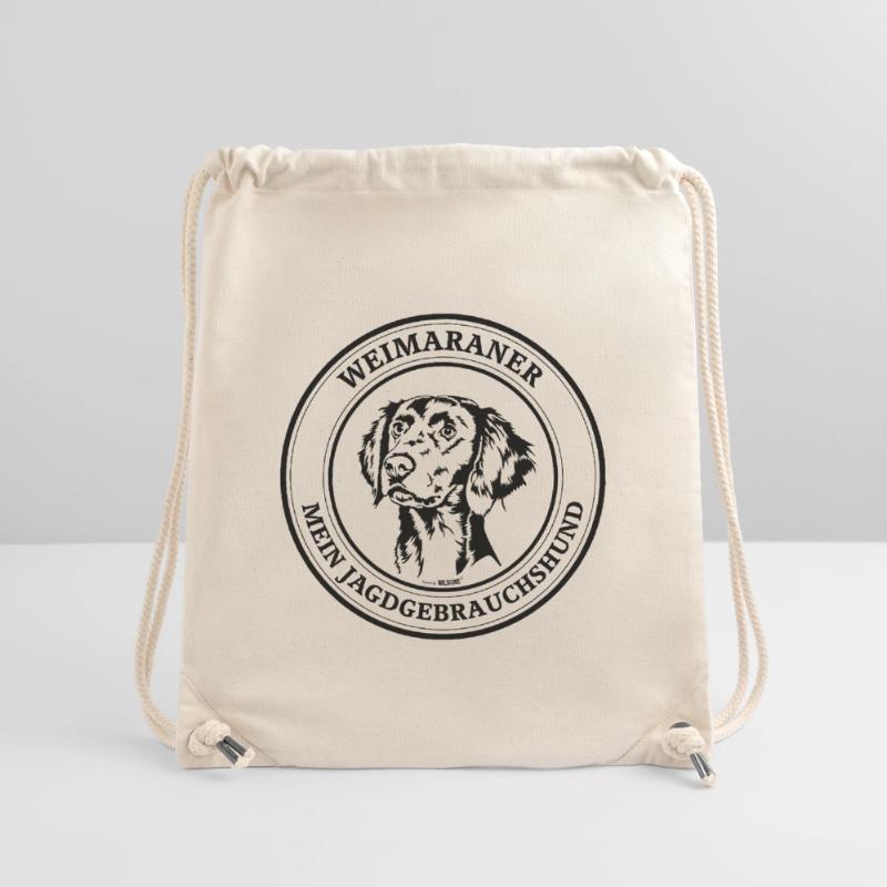 Weimaraner Jagdgebrauchshund Jagdhunde Wilsigns Stanley/Stella recycelter Gym Bag