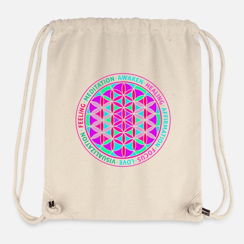 Awaken - Stanley/Stella recycelter Gym Bag - Naturweiß