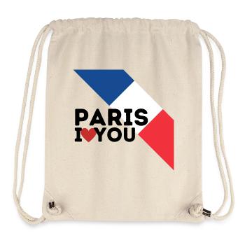 Paris I love you - Stanley/Stella Recycled Gym Bag - natural - Front