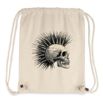 Horror Punk Zombie Mohawk - Stanley/Stella recycelter Gym Bag - Naturweiß - Vorne