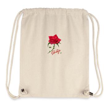 Sagittaire Rose Protecteur Signe du Zodiaque Sagittaire - Sac à cordon recyclé Stanley/Stella - blanc naturel - Devant