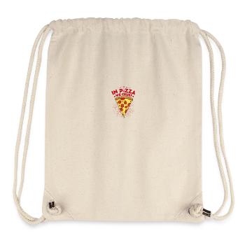 Stück Pizza! - Stanley/Stella recycelter Gym Bag - Naturweiß - Vorne