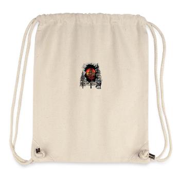 Wolf Wölfe mystisch Wald Waldtiere Märchen - Stanley/Stella recycelter Gym Bag - Naturweiß - Vorne
