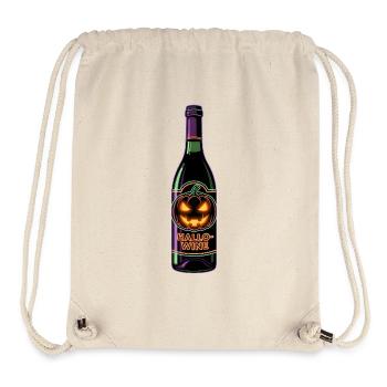 Hallowine Funny Wine Halloween - Stanley/Stella Recycled Gym Bag - natural - Front