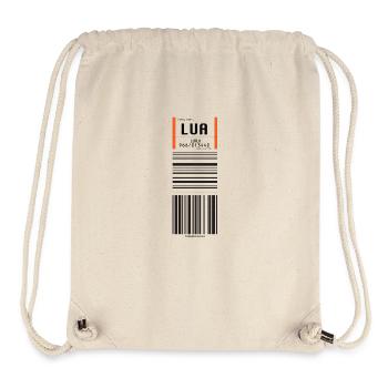 Flughafen Lukla Nepal - Stanley/Stella recycelter Gym Bag - Naturweiß - Vorne