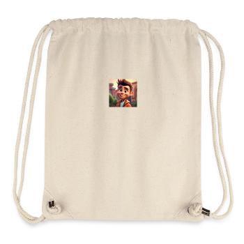 The little Boy - Stanley/Stella Recycled Gym Bag - natural - Front