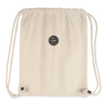 Eat Sleep Eat - Stanley/Stella Recycled Gym Bag - natural - Front