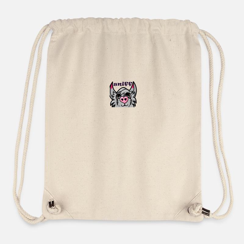 Furry sniff - Stanley/Stella Recycled Gym Bag - natural