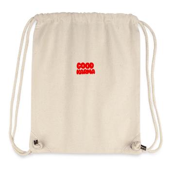 Good Karma Red - Stanley/Stella recycelter Gym Bag - Naturweiß - Vorne