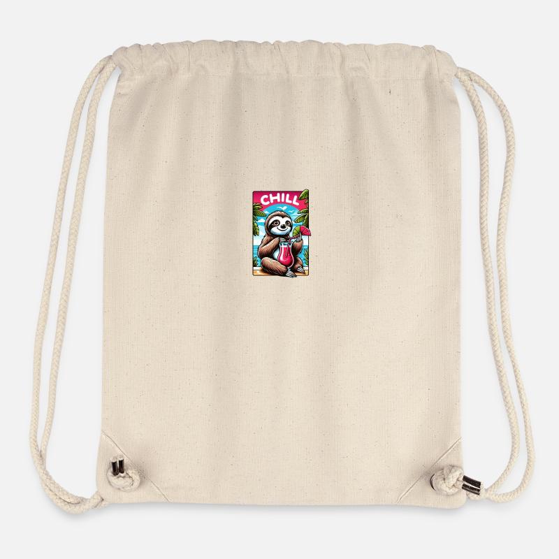 Chill - Stanley/Stella recycelter Gym Bag - Naturweiß