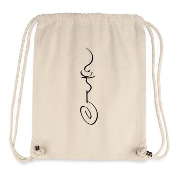 Shisha - Stanley/Stella recycelter Gym Bag - Naturweiß - Vorne
