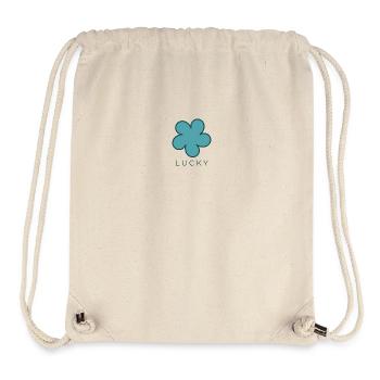 Lucky Clover - Stanley/Stella Recycled Gym Bag - natural - Front