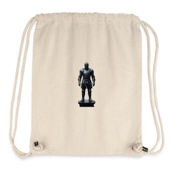 Dark Knight Armor Krieger-Silhouette - Stanley/Stella recycelter Gym Bag - Naturweiß - Vorne